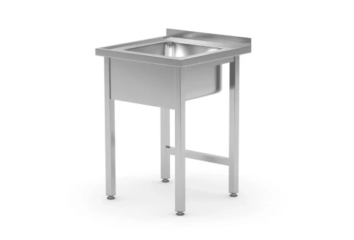 Zlew porządkowy POL-204  ze stali nierdzewnej .webp