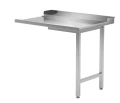 Stół wyładowczy do zmywarek na dwóch nogach - prawy POL-239-P.webp