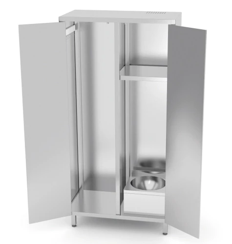 Szafa porządkowa z umywalka i drzwiami na zawiasach POL-319.webp