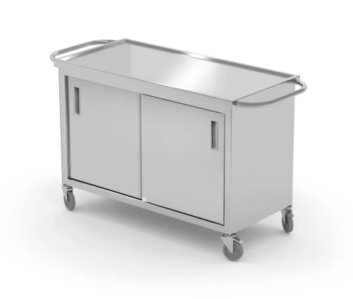 Wózek z szafką z drzwiami suwanymi POL-440.webp