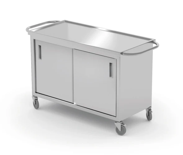 Wózek z szafką z drzwiami suwanymi POL-440.webp