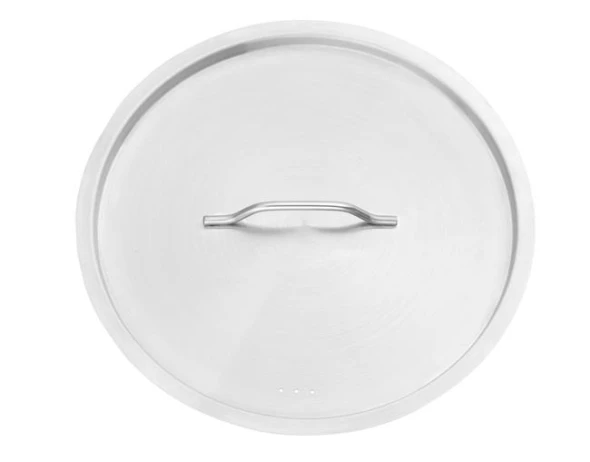 Garnek niski z pokrywką, HENDI, 10,8L, ⌀360x(H)139mm, Okrągły