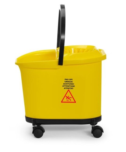Przejdź do produktu Wiadro do mopa, HENDI, 16L, żółty, 405x296x(H)340mm