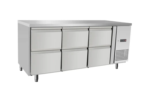 Stół chłodniczy z 6 szufladami, Arktic, 420L, 230V/400W