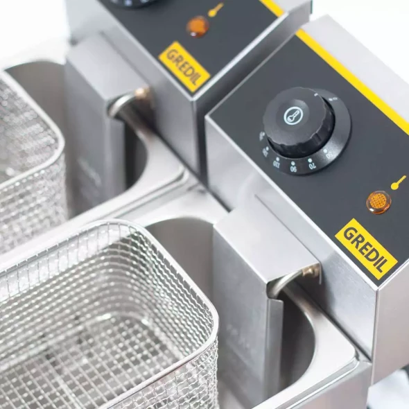 Frytownica, Gredil, 2x3 l, 2x2.2 kW / 230V