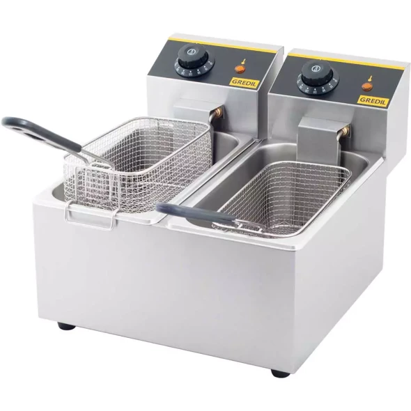 Frytownica, Gredil, 2x3 l, 2x2.2 kW / 230V