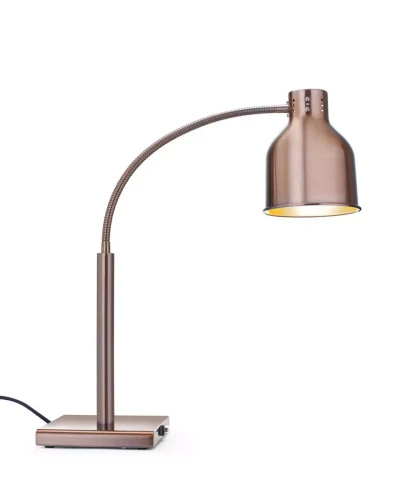 Przejdź do produktu Lampa do podgrzewania potraw, giętka, HENDI, miedziany, 230V/250W, 268x203x(H)660mm
