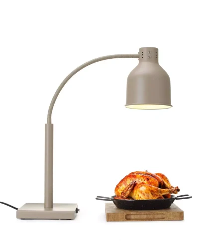 Przejdź do produktu Lampa do podgrzewania potraw, giętka, HENDI, beżowy, 230V/250W, 268x203x(H)660mm