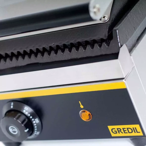 Kontakt grill pojedynczy, Gredil, 230V/1800W