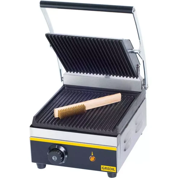 Kontakt grill pojedynczy, Gredil, 230V/1800W