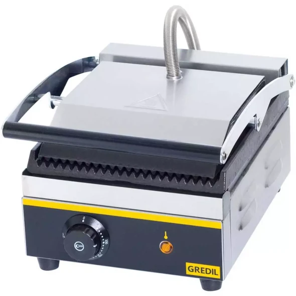 Kontakt grill pojedynczy, Gredil, 230V/1800W