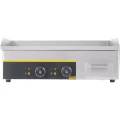 Płyta grillowa 1/2 gładka, 1/2 ryflowana, Gredil, 3.5kW/230 V,