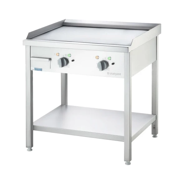 Płyta grillowa elektryczna, wolnostojąca, gładka, 400V/8,1 kW