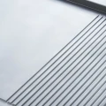 Płyta grillowa elektryczna, wolnostojąca, gładko-ryflowana, 400V/8,1kW