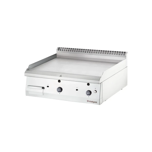 Płyta grillowa nastawna, gładka, gazowa, G30/37 mbar, 230V/0,1kW