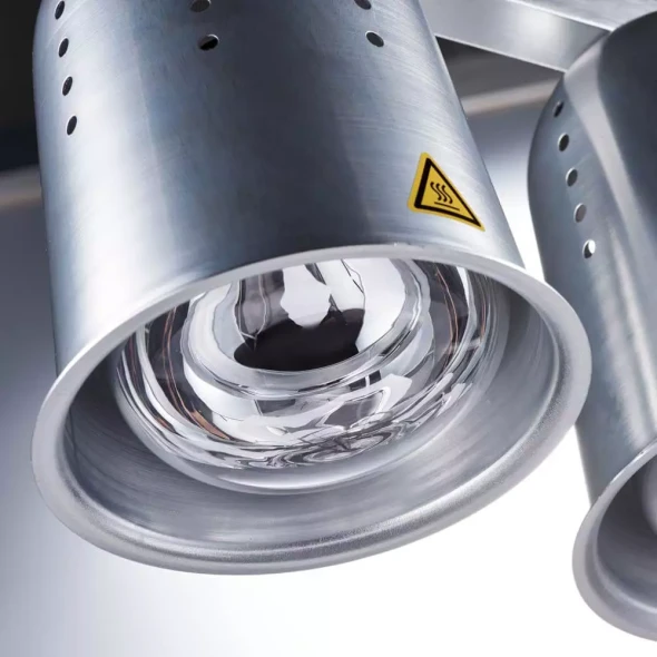 Lampa do podgrzewania potraw stojąca 0,5 kW, pod GN 1/1