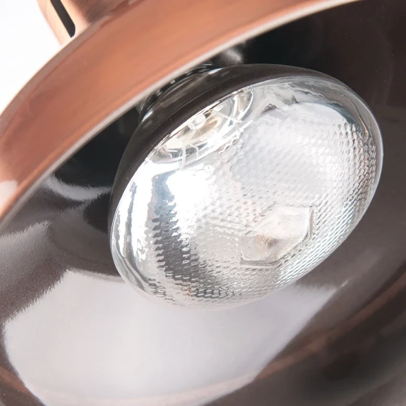 Lampa do podgrzewania potraw wisząca, miedziana, 0.25 kW, 230 V Ø 290