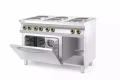 Kuchnia elektryczna 6-płytowa z konwekcyjnym piekarnikiem elektrycznym GN 1/1, HENDI, Kitchen Line