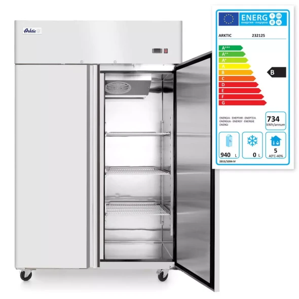 Szafa chłodnicza 2-drzwiowa, 1240 l brutto, Arktic, Profi Line, 6 x GN 2/1, 940L