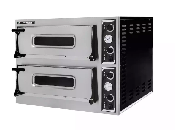 Piec do pizzy Basic 44, Prismafood, 2 komory, 400V/9400W