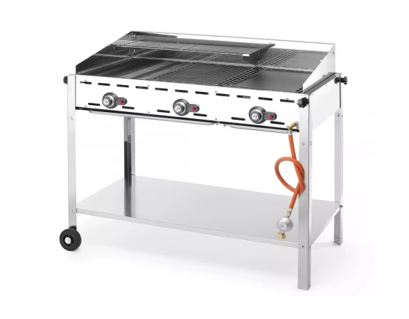 Grill Green Fire 3-palnikowy, HENDI, Profi Line, 17,4kW