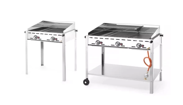 Grill Green Fire 3-palnikowy, HENDI, Profi Line, 17,4kW