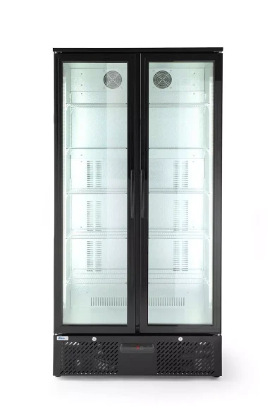 Lodówka barowa 2-drzwiowa, Arktic, 477L, czarny, 220-240V/365W,