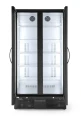 Lodówka barowa 2-drzwiowa, Arktic, 477L, czarny, 220-240V/365W,