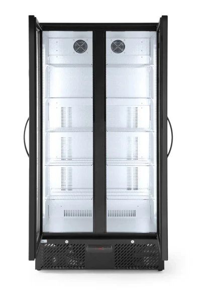 Lodówka barowa 2-drzwiowa, Arktic, 477L, czarny, 220-240V/365W,