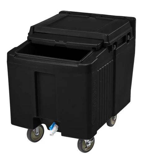 Wózek na lód ICS125L Sliding Lid, Cambro, 125L, czarny Kod: ICS125L110