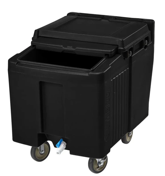 Wózek na lód ICS125L Sliding Lid, Cambro, 125L, czarny Kod: ICS125L110