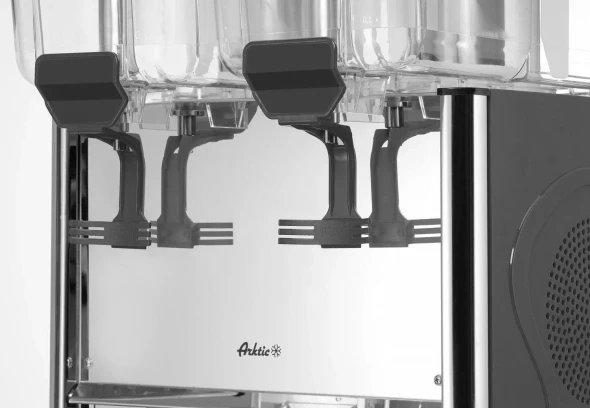 Dyspenser do soków 2×12 l, Arktic, 24L