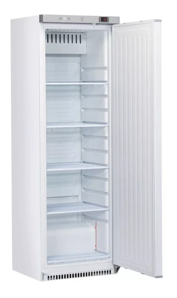Szafa mroźnicza w obudowie ze stali malowanej na biało, Arktic, Budget Line, 400 l, biały