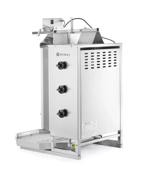 Kebab gazowy, HENDI, Profi Line, 9,75kW, 470x550x(H)960mm
