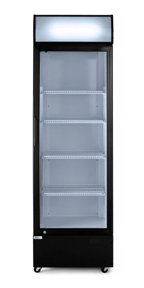 Lodówka barowa z podświetlanym panelem, 1-drzwiowa, Arktic, 254L