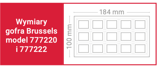 Przejdź do produktu Gofrownica podwójna, wzór BRUSSELS, Roller Grill,  2 x 1.6 kW