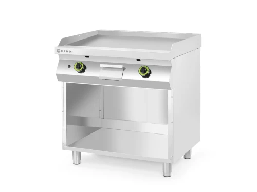 Przejdź do produktu Płyta grillowa gazowa 700, HENDI, Kitchen Line, 2 strefy grzewcze, każda z 3 palnikami, łączna moc 10kW, 10kW, 800x700x(H)900mm