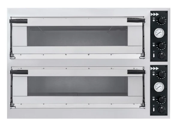 Piec do pizzy Trays 44 Glass, Prismafood, 400V/13800W, 1100x1080x(H)745mm