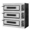 Piec do pizzy 3-stopniowy Basic 3/50 Glass and Light, Prismafood, 400V/1200W, 915x690x(H)900mm