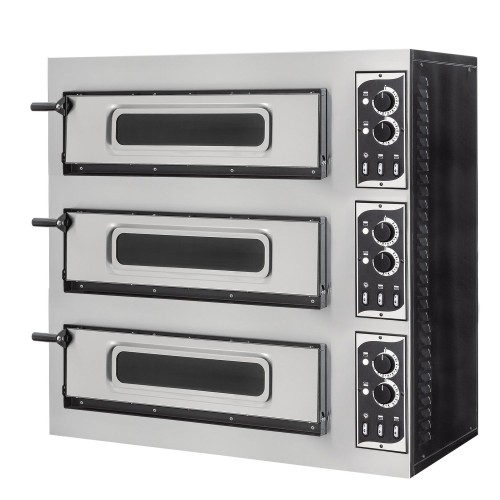 Przejdź do produktu Piec do pizzy 3-stopniowy Basic 3/50 Glass and Light, Prismafood, 400V/1200W, 915x690x(H)900mm