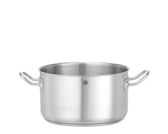 Garnek średni bez pokrywki, HENDI, Kitchen Line, 6L, ⌀240x(H)135mm