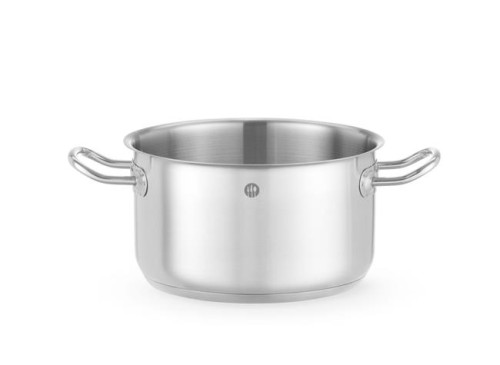 Garnek średni bez pokrywki, HENDI, Kitchen Line, 3,5L, ⌀200x(H)115mm