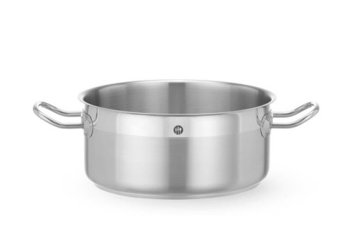 Garnek niski bez pokrywki, HENDI, Profi Line, 4,7L, ⌀240x(H)105mm, Okrągły