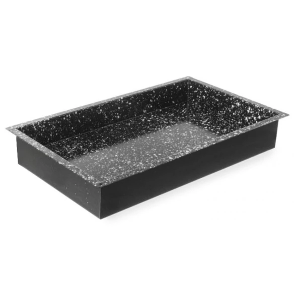 Blacha CONVECTOMAT CLASSIC GN 1/1, HENDI, GN 1/1, czarny, 530x325x(H)80mm, Prostokątny