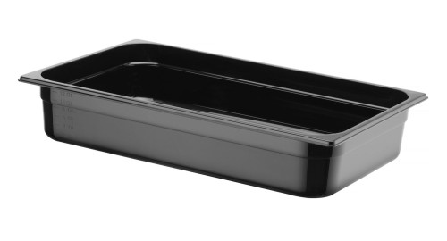 Przejdź do produktu Pojemnik GN 1/1 COOL, HENDI, COOL, GN 1/1, 13,3L, czarny, 530x325x(H)100mm