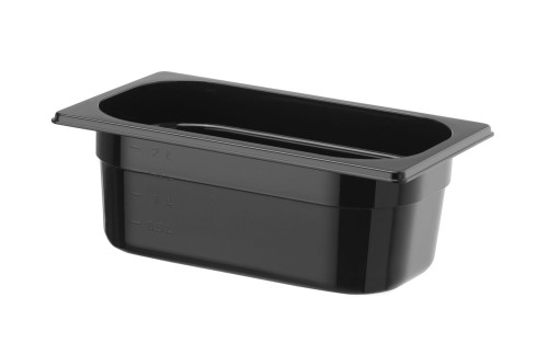 Przejdź do produktu Pojemnik GN 1/4 COOL, HENDI, COOL, GN 1/4, 2,6L, czarny, 265x163x(H)100mm