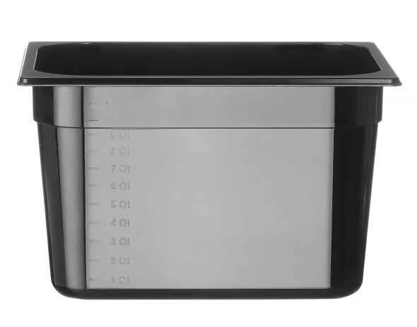 Pojemnik GN 1/2 COOL, HENDI, COOL, GN 1/2, 11,9L, czarny, 325x265x(H)200mm