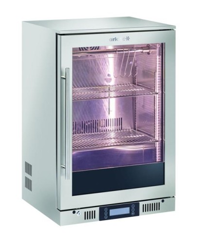 Szafa do sezonowania mięsa, podblatowa, Arktic, 138L, srebrny, 230V/350W, 545x600x(H)900mm