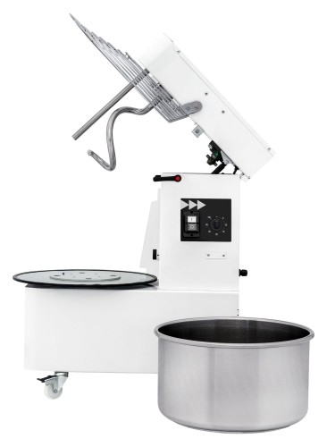 Miesiarka spiralna z wyjmowaną dzieżą o 2 prędkościach, 32 l, Prismafood, 88 kg/h, 32L, 400V/1700W, 435x740x(H)820mm