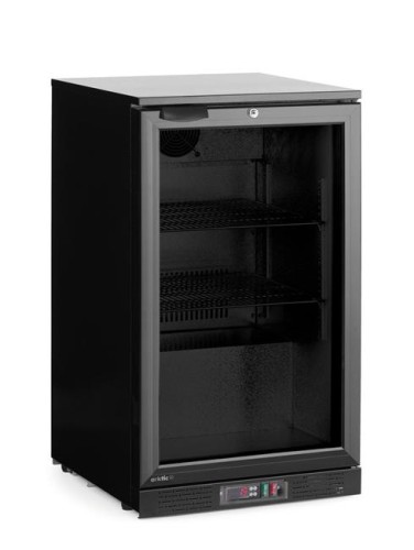 Lodówka barowa 1-drzwiowa, Arktic, 86L, czarny, 230V/120W, 500x530x(H)870mm